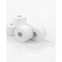 Toilettenpapier smart MAXI, Haushaltsrollen, 3-lagig, 65m/Rolle, 100% Zellstoff, ergiebig wie 108 Rollen je SET