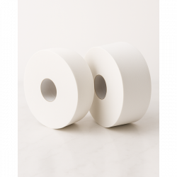 Toilettenpapier JUMBO mit 6 x 300m, 2-lagig, 100% Zellstoff, reißfest, saugstark