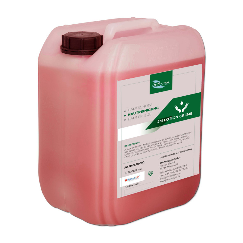Hautwaschlotionseife Flüssigseife Kanister à 10 Liter Hautwaschlotionseife Flüssigseife Kanister à 10 Liter